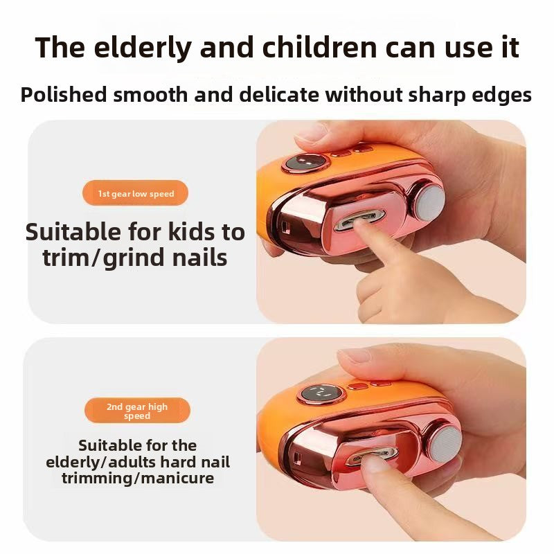 Manicura Eléctrica con Luz LED