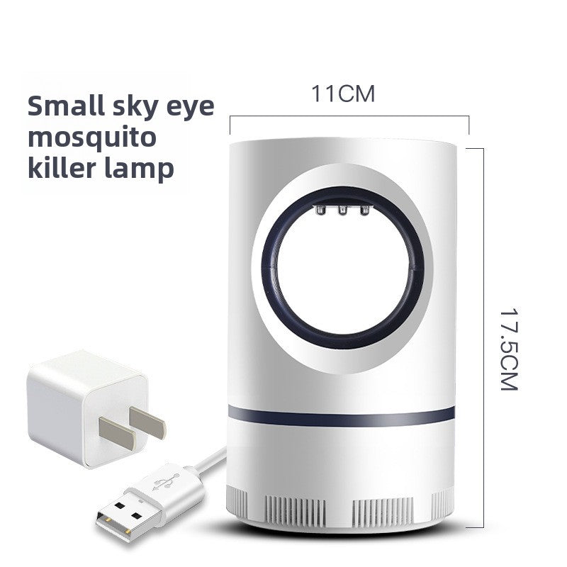 Lámpara Antimosquitos UV Fotocatalizador con Trampa de Luz Azul