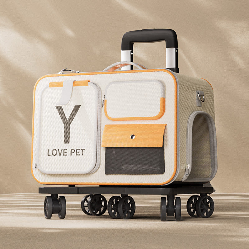 Mala Portátil Multifuncional para Transporte de Animais de Estimação