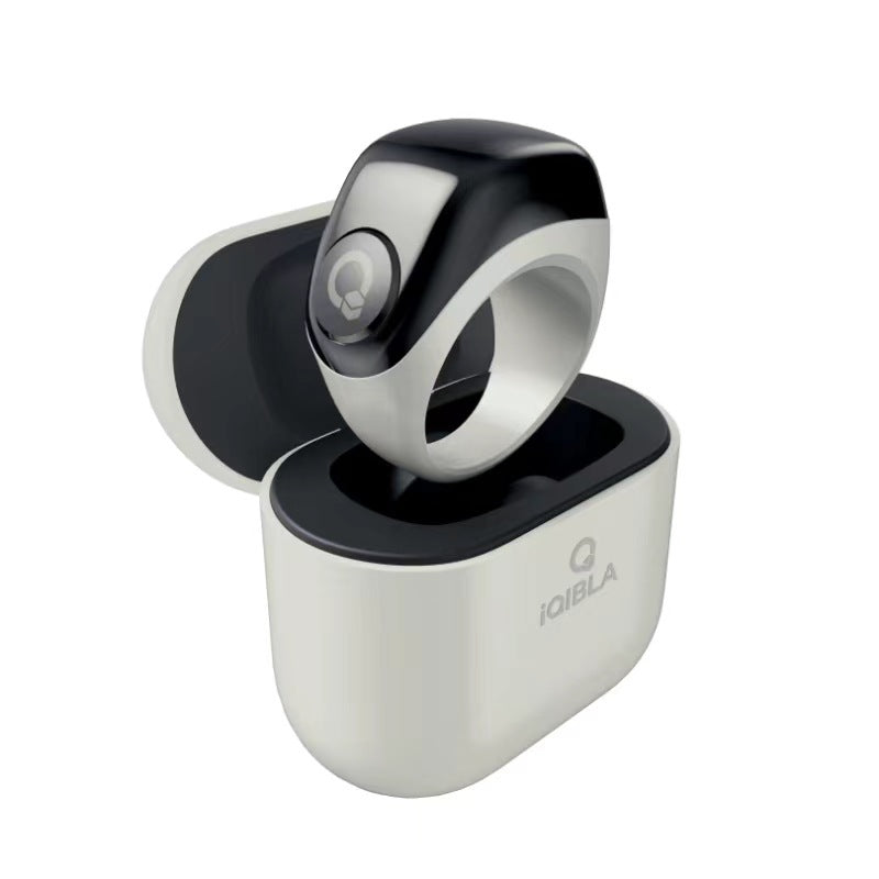 Anillo Inteligente Bluetooth Fitness con Estuche de Carga