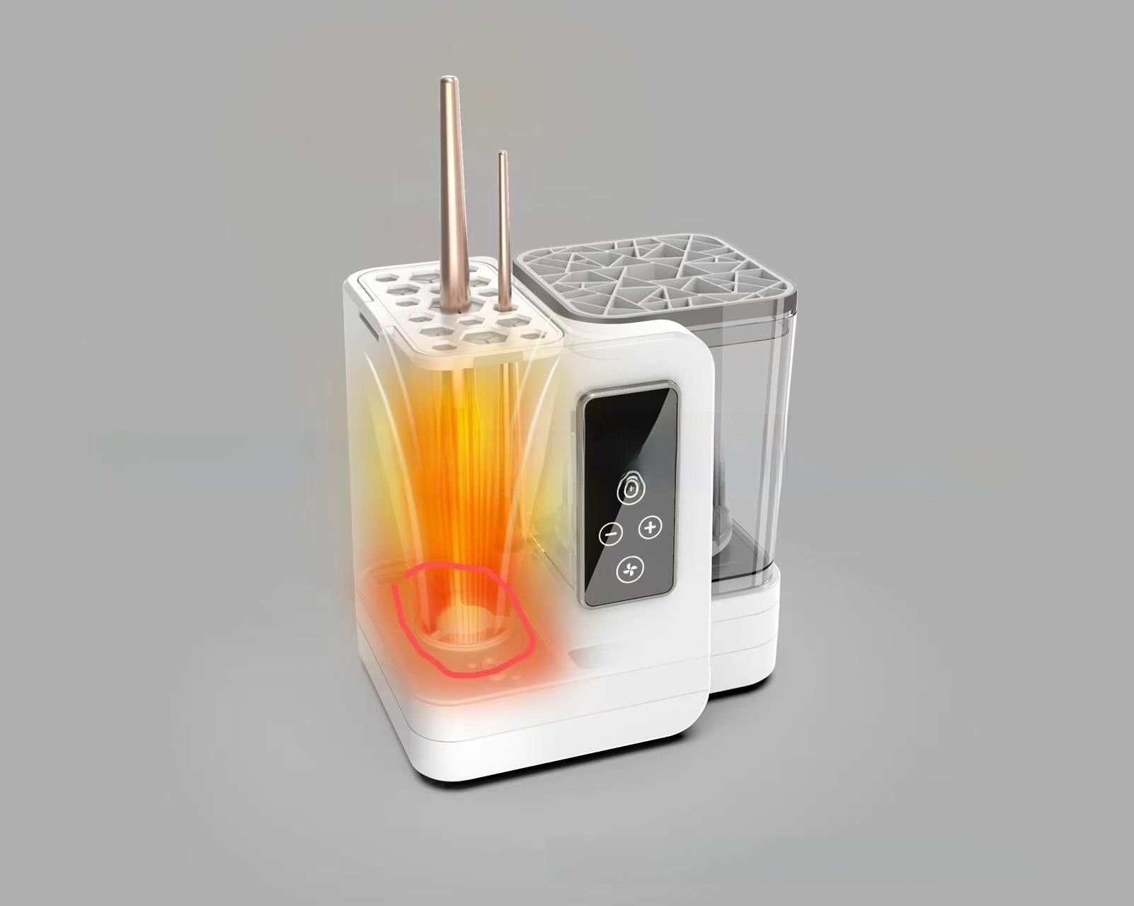 Limpiador automático eléctrico de brochas de maquillaje
