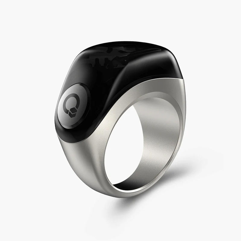 Anillo Inteligente Bluetooth Fitness con Estuche de Carga