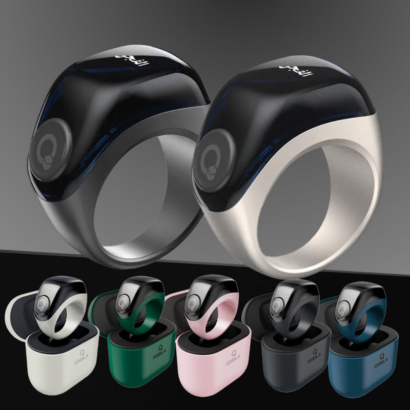 Anillo Inteligente Bluetooth Fitness con Estuche de Carga