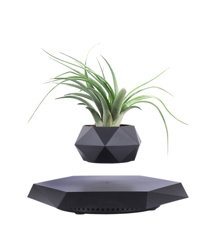 Bonsái de Levitación Magnética con Plantas Artificiales