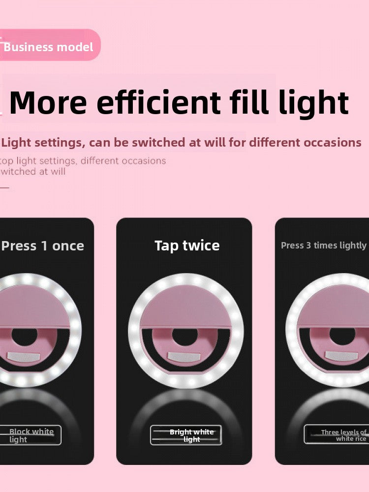 Aro de Luz LED para Móvil con Clip