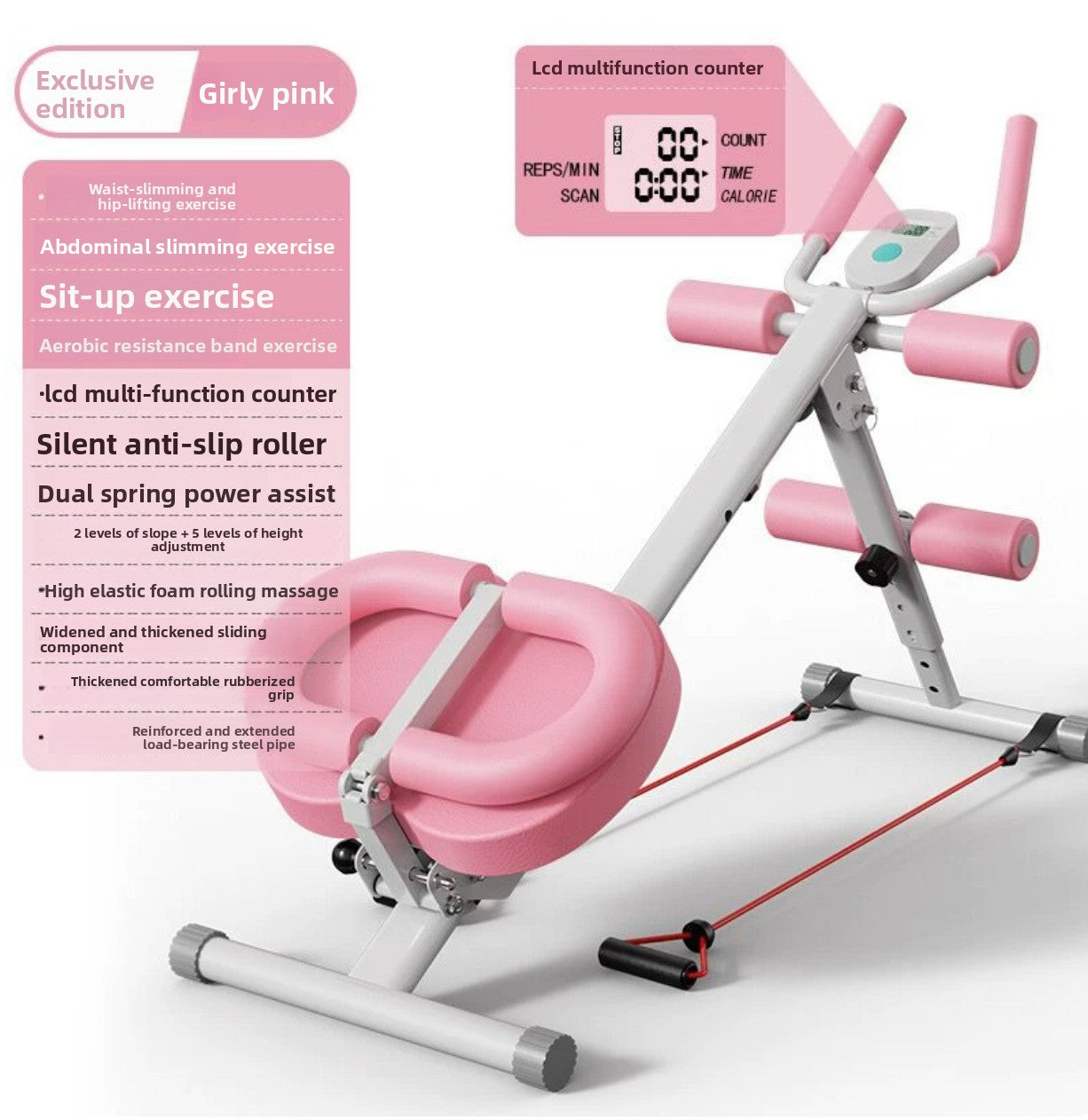 Máquina escaladora multifuncional para casa