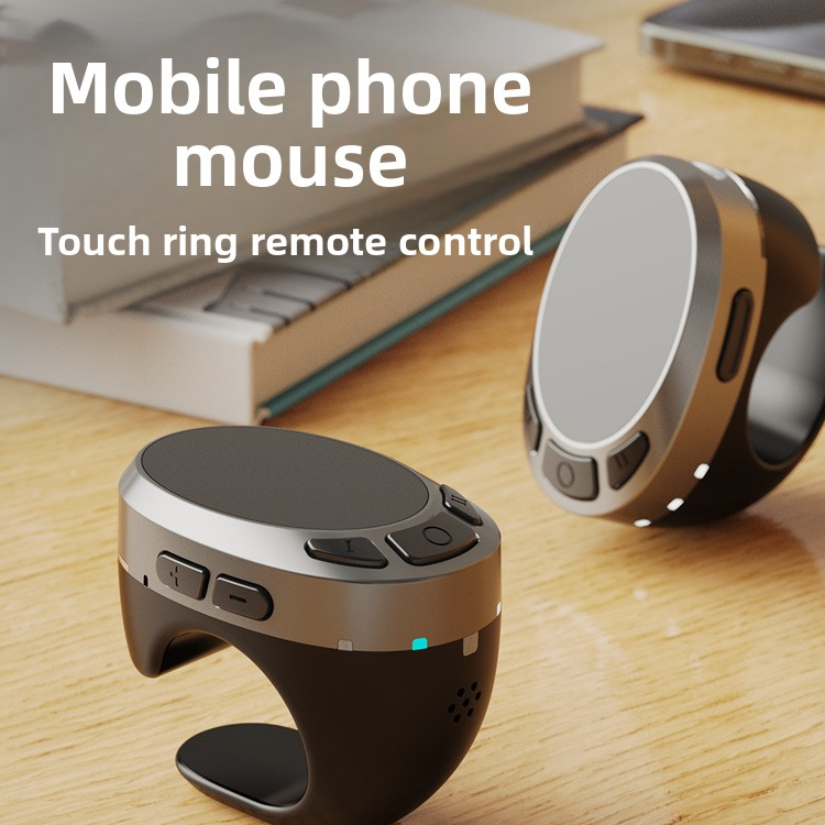 Anillo Control Remoto Bluetooth Air Mouse Táctil Inalámbrico