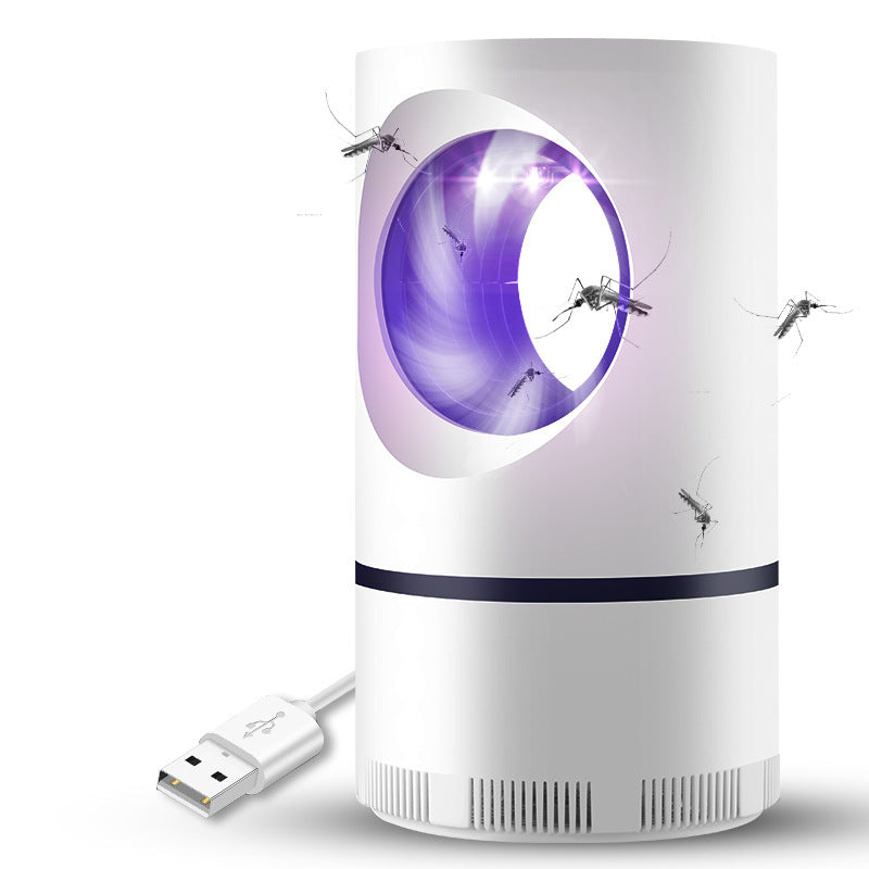 Lámpara Antimosquitos UV Fotocatalizador con Trampa de Luz Azul