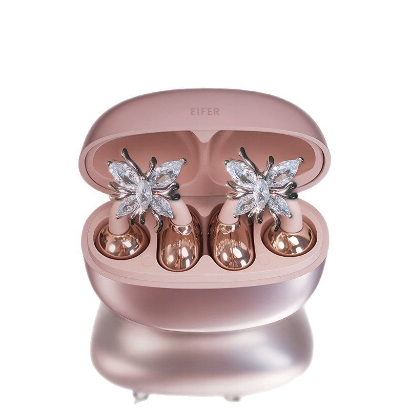 Auriculars Bluetooth sense fil amb clip d'orella de papallona