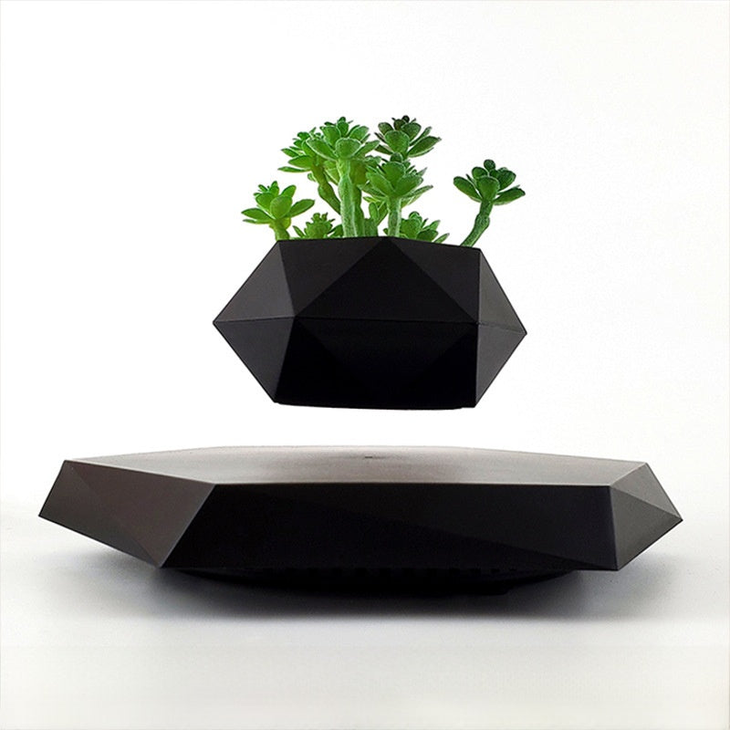 Bonsái de Levitación Magnética con Plantas Artificiales