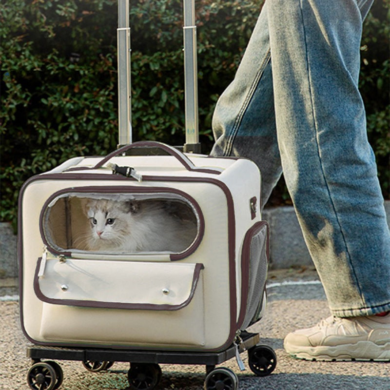 Mala Portátil Multifuncional para Transporte de Animais de Estimação