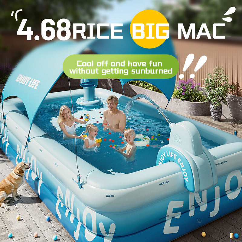 Piscina inflable familiar engrosada