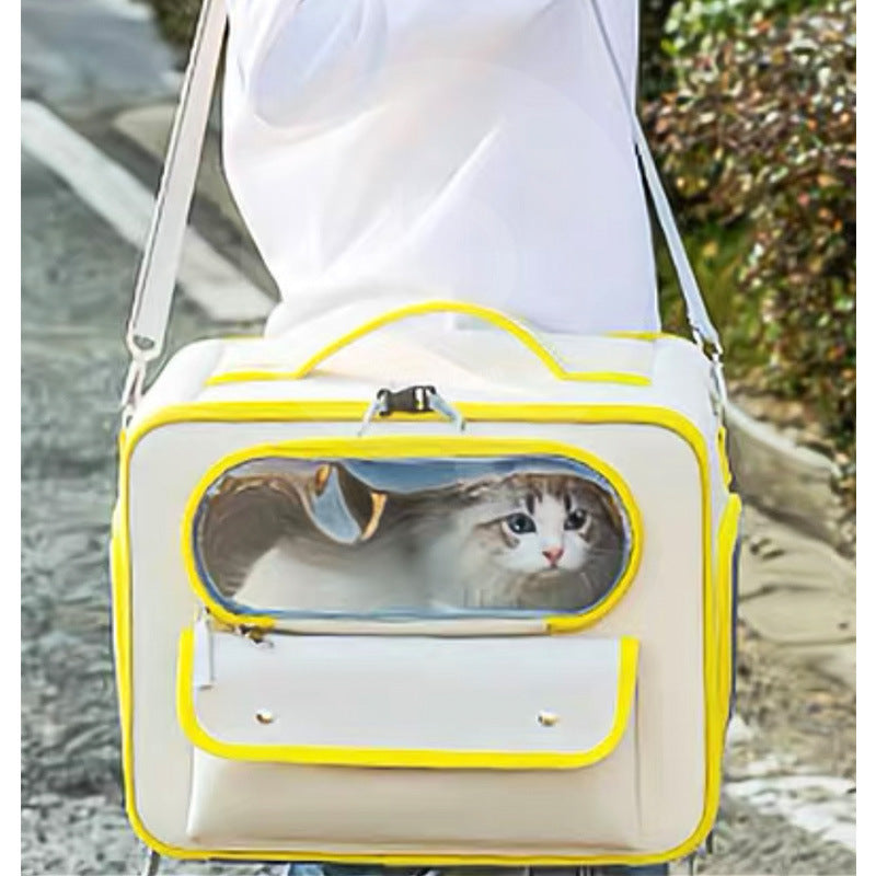 Mala Portátil Multifuncional para Transporte de Animais de Estimação