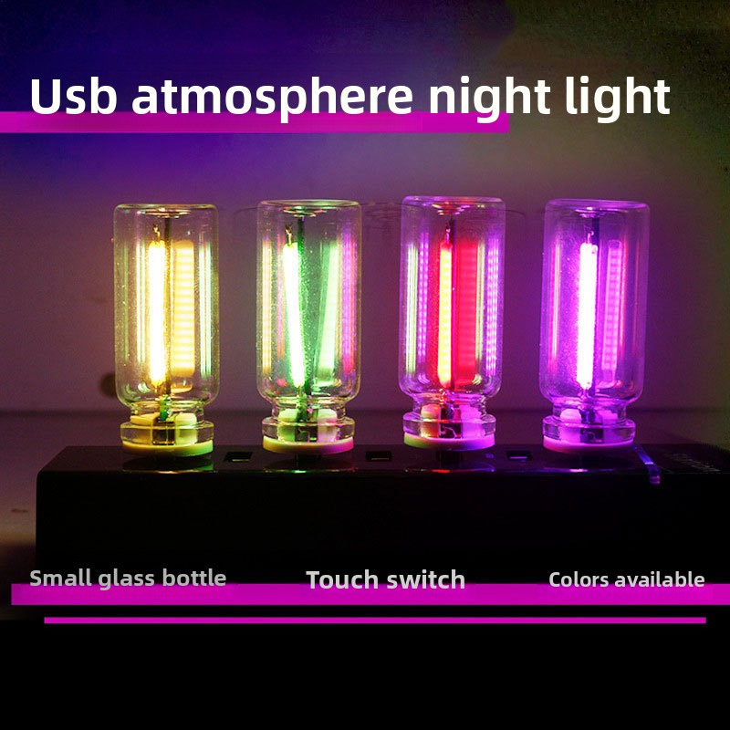 Luz de ambiente LED con control táctil