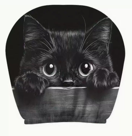 Capa de Encosto de Cabeça com Estampa de Caveira Preta para Carro, Estilo Elástico Universal, Divertida e Interessante