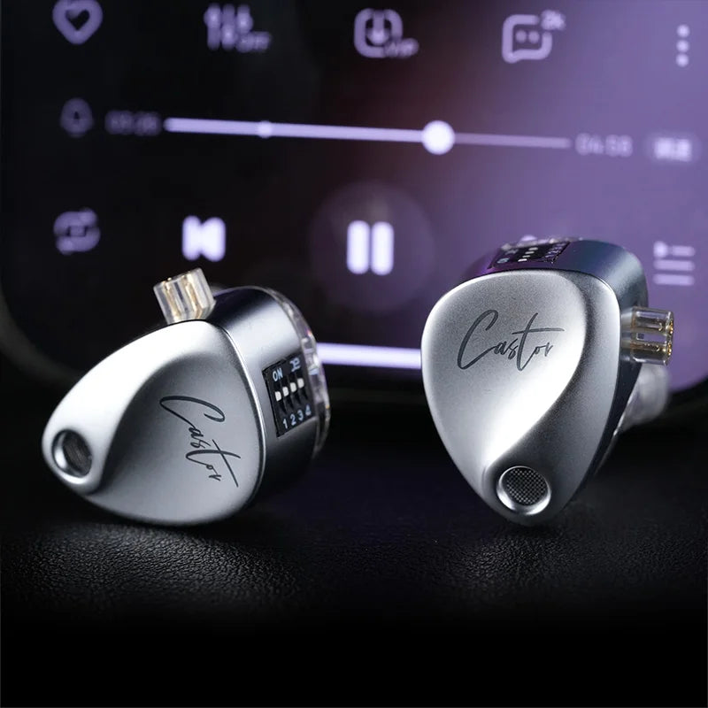 Auriculares KZ Castor HiFi - Monitor IEM
