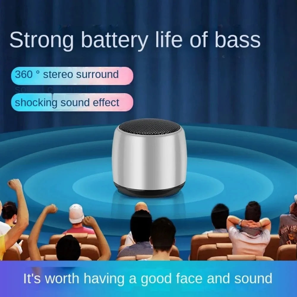 Altavoz Bluetooth portátil HiFi metal