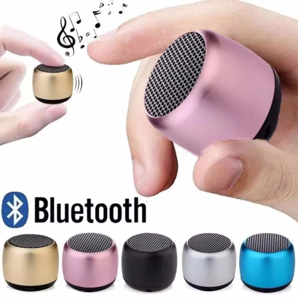 Altavoz Bluetooth portátil HiFi metal