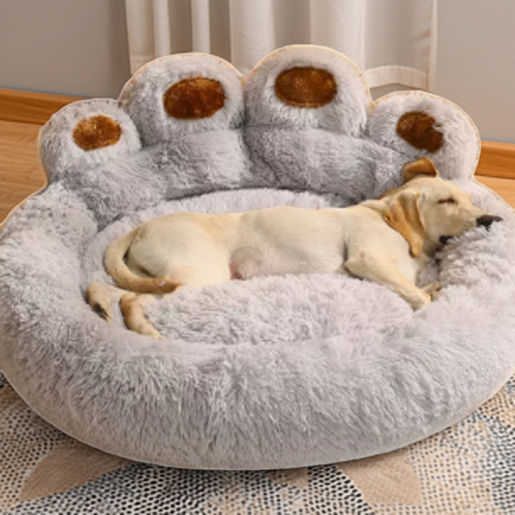 Cama de franela para mascotas - Gatos y perros