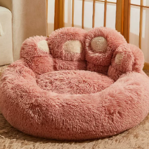 Cama de franela para mascotas - Gatos y perros