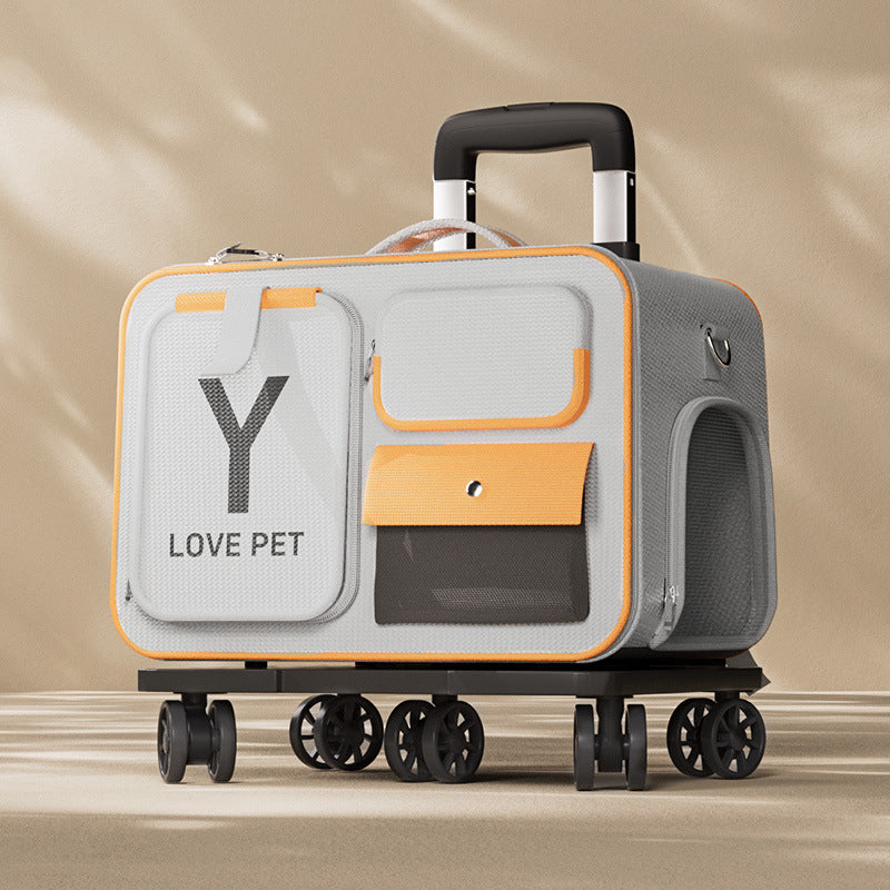 Mala Portátil Multifuncional para Transporte de Animais de Estimação