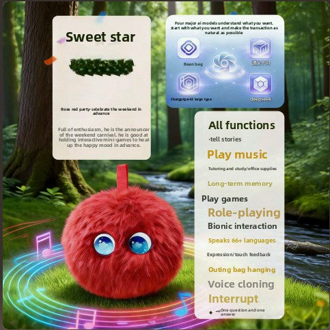 Company de peluix interactiu d'aprenentatge amb IA