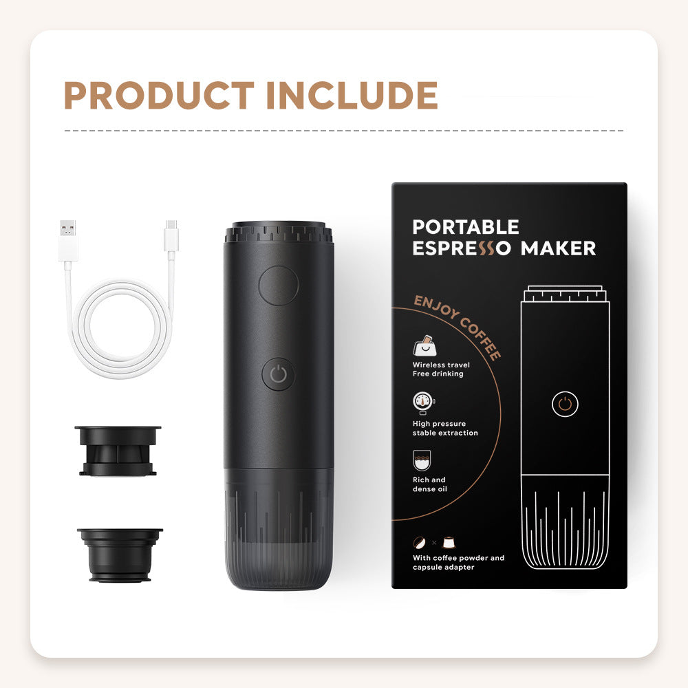 New USB-Charging Italian Espresso Machine