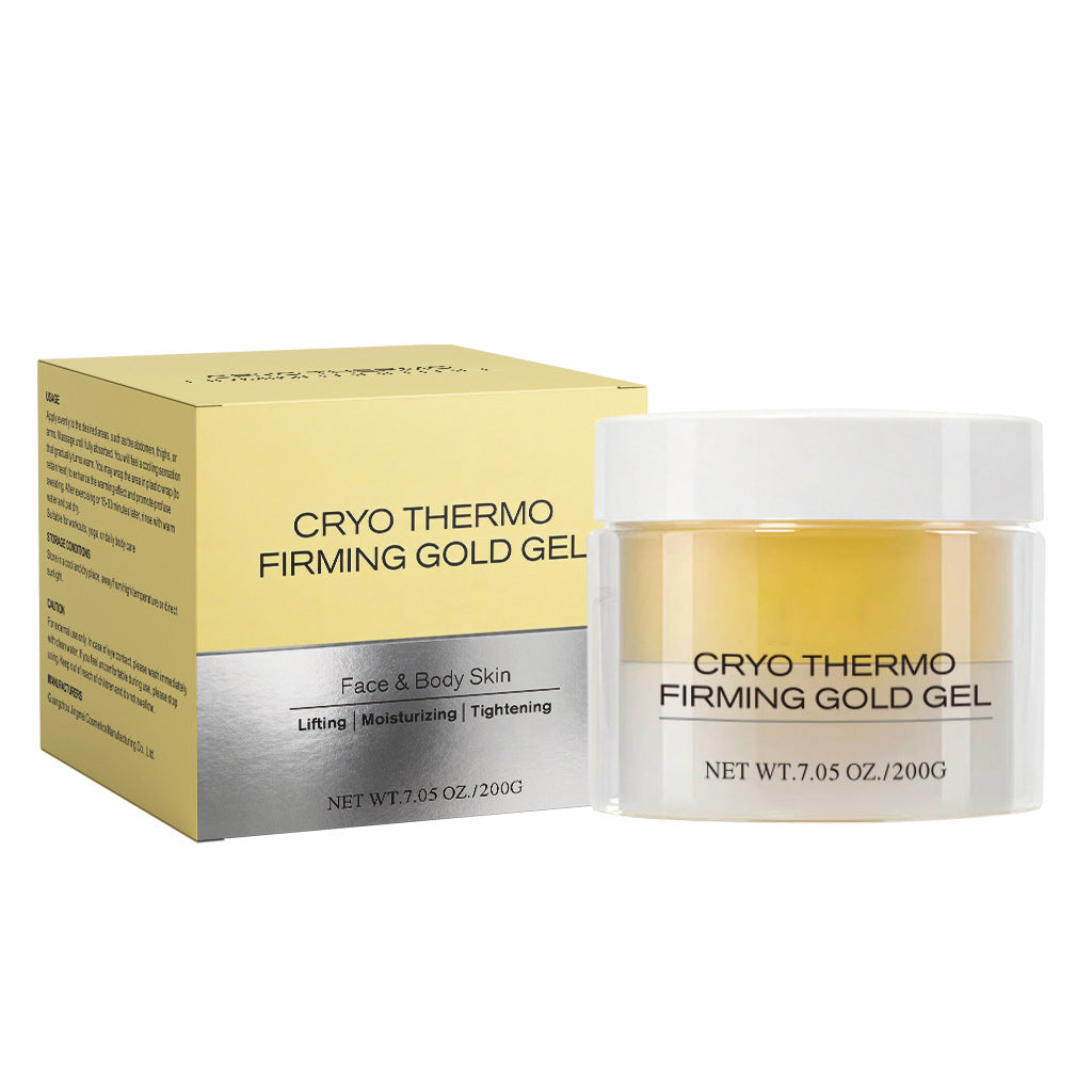 Gel de masaje corporal con oro | Reafirmante y anticelulítico | 200g