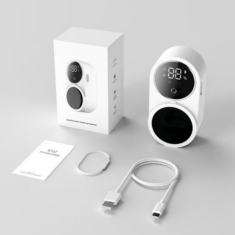 Esterilizador UV de cepillos de dientes con sensor automático