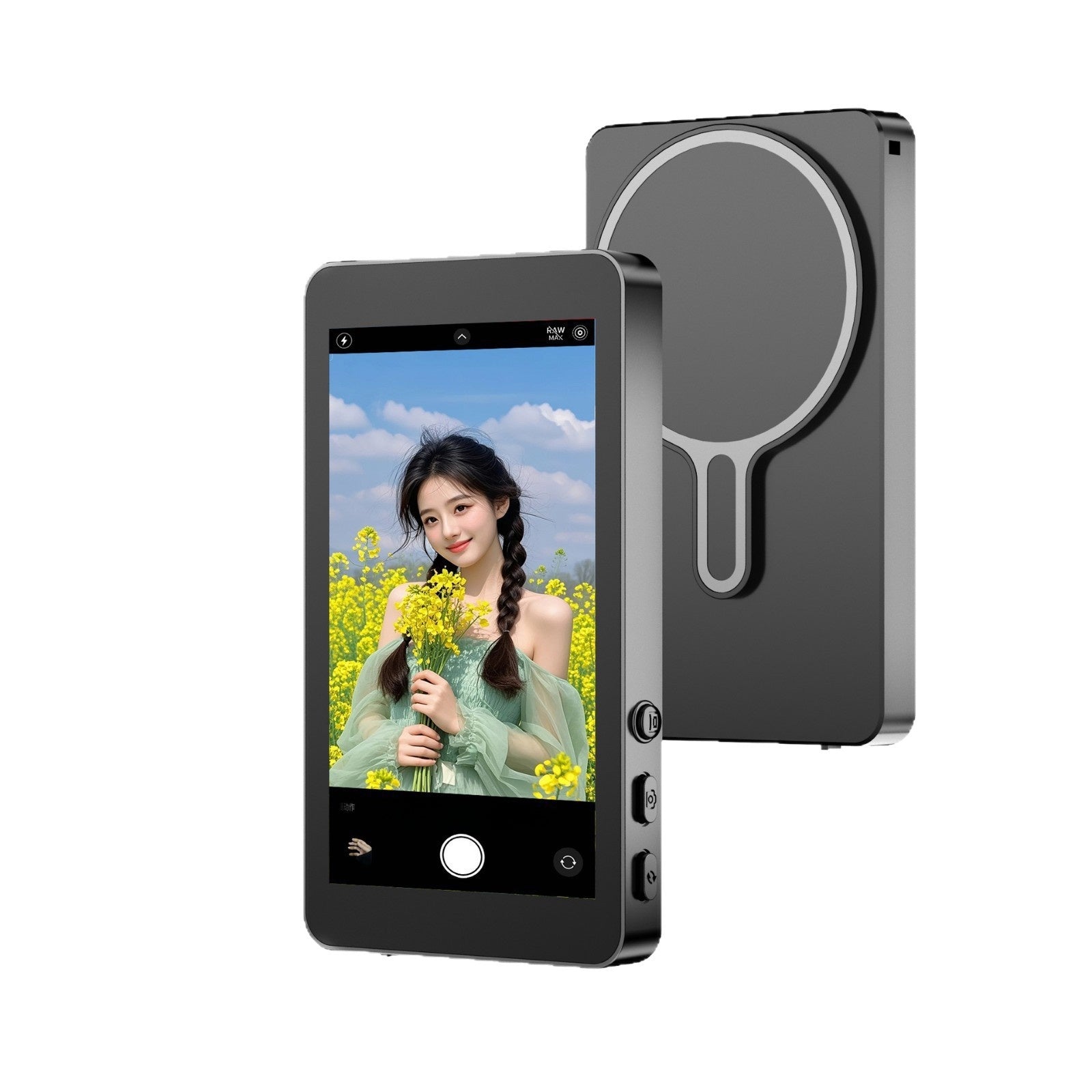 Pantalla magnètica per a la duplicació de la pantalla del telèfon