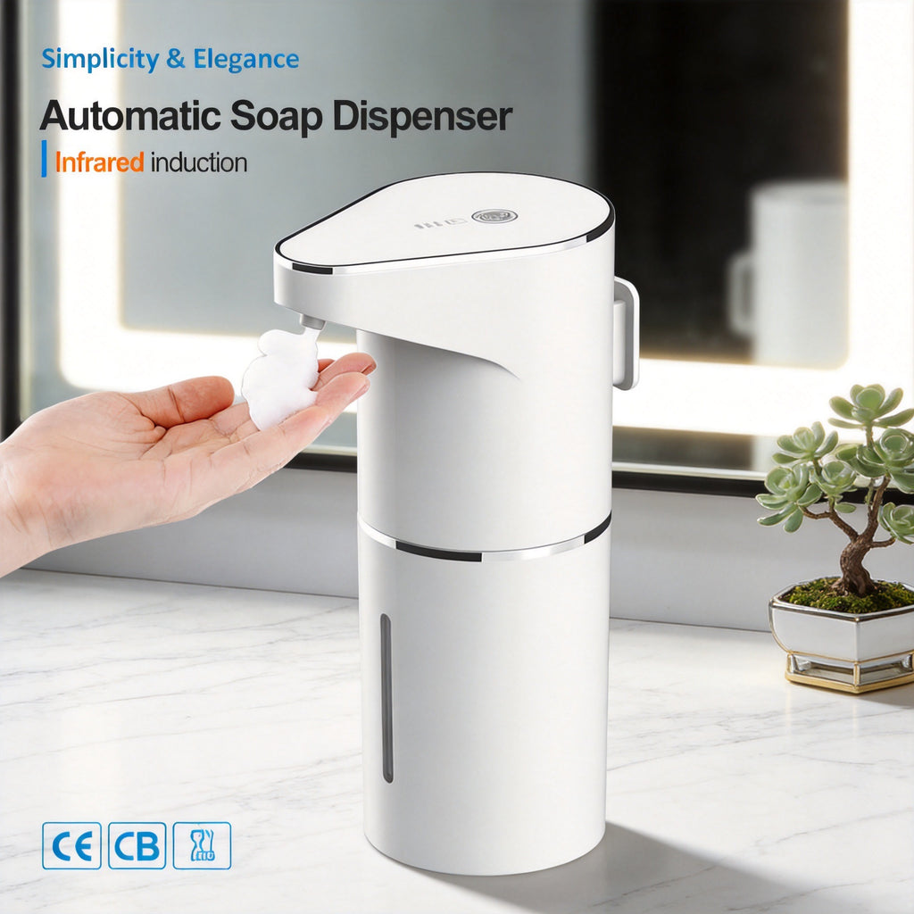 Dispensador automático de jabón espuma con sensor recargable