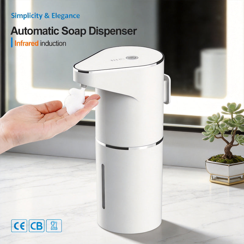Dispensador automático de jabón espuma con sensor recargable