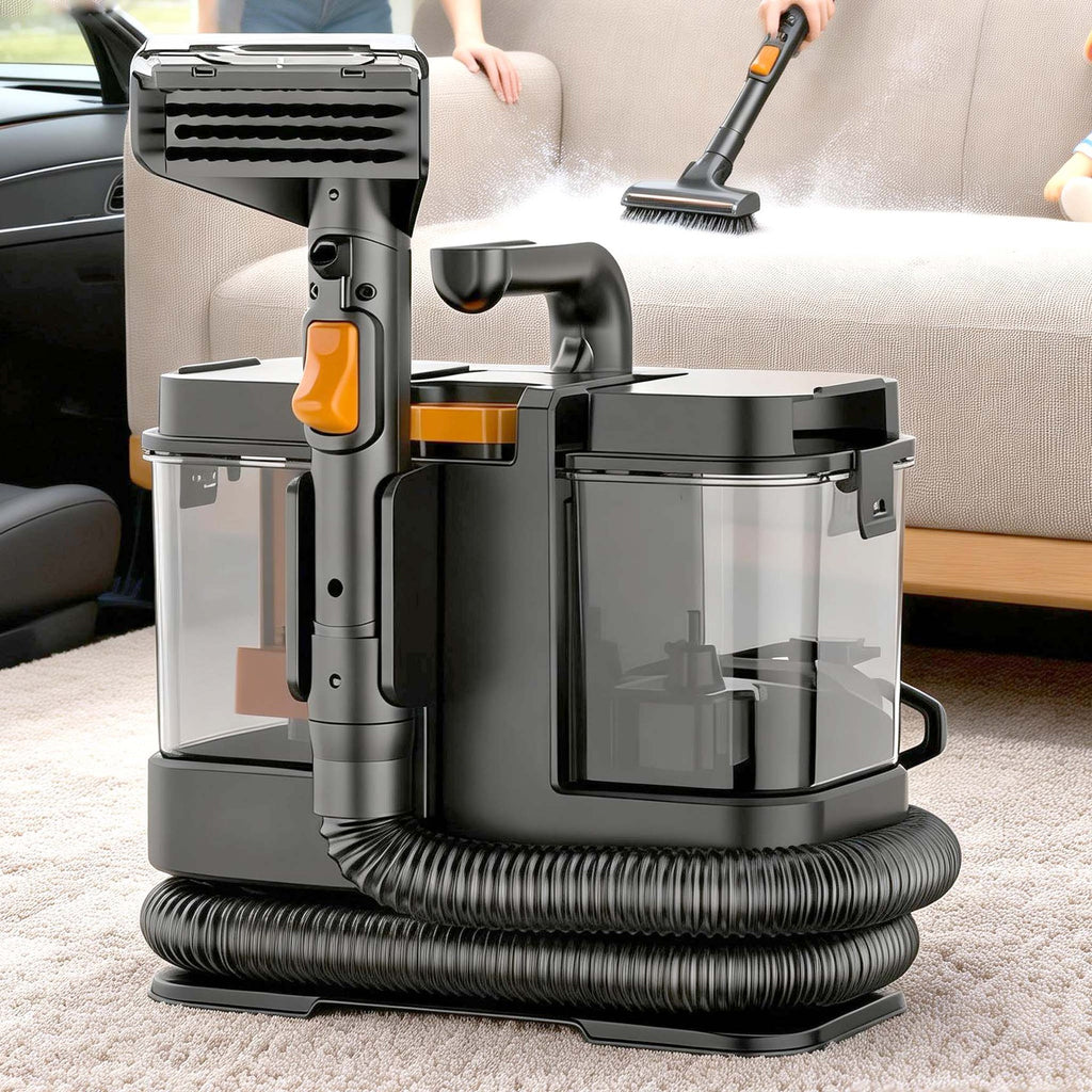 Limpiador multifunción de telas y moquetas 500W con depósito 1-2L