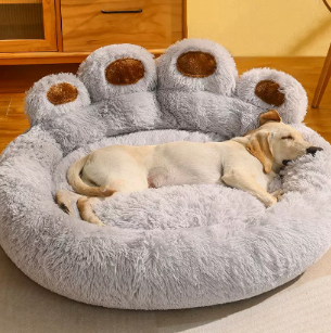 Cama de franela para mascotas - Gatos y perros