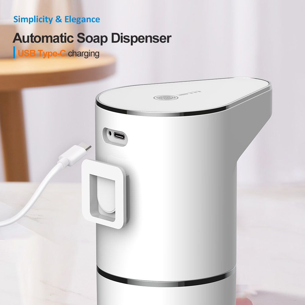 Dispensador automático de jabón espuma con sensor recargable