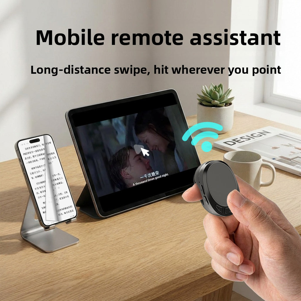 Anillo Control Remoto Bluetooth Air Mouse Táctil Inalámbrico