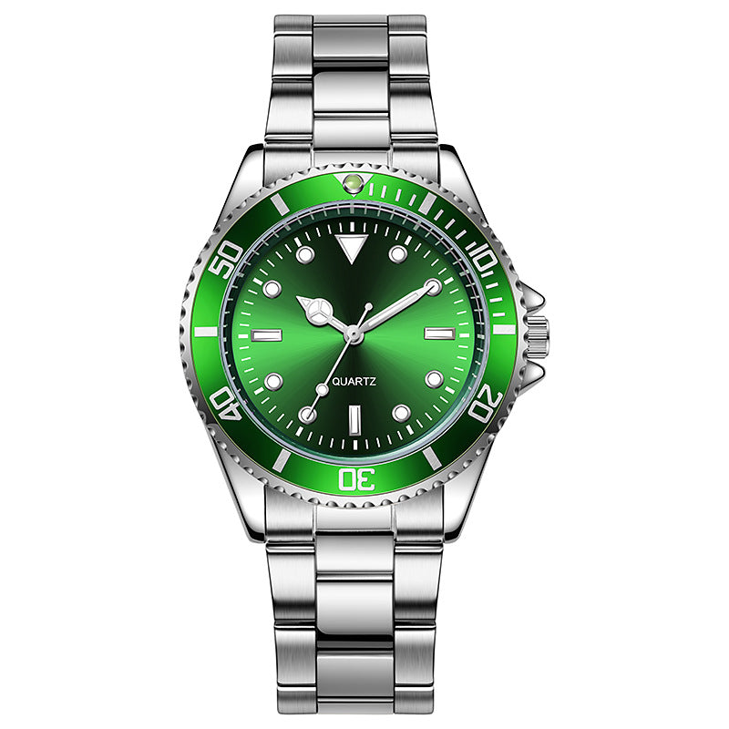 Reloj de cuarzo para hombre con luminiscencia, calendario y resistencia al agua 30M