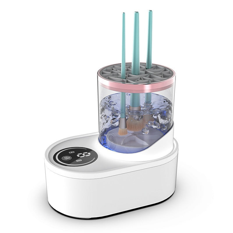 Limpiador automático eléctrico de brochas de maquillaje